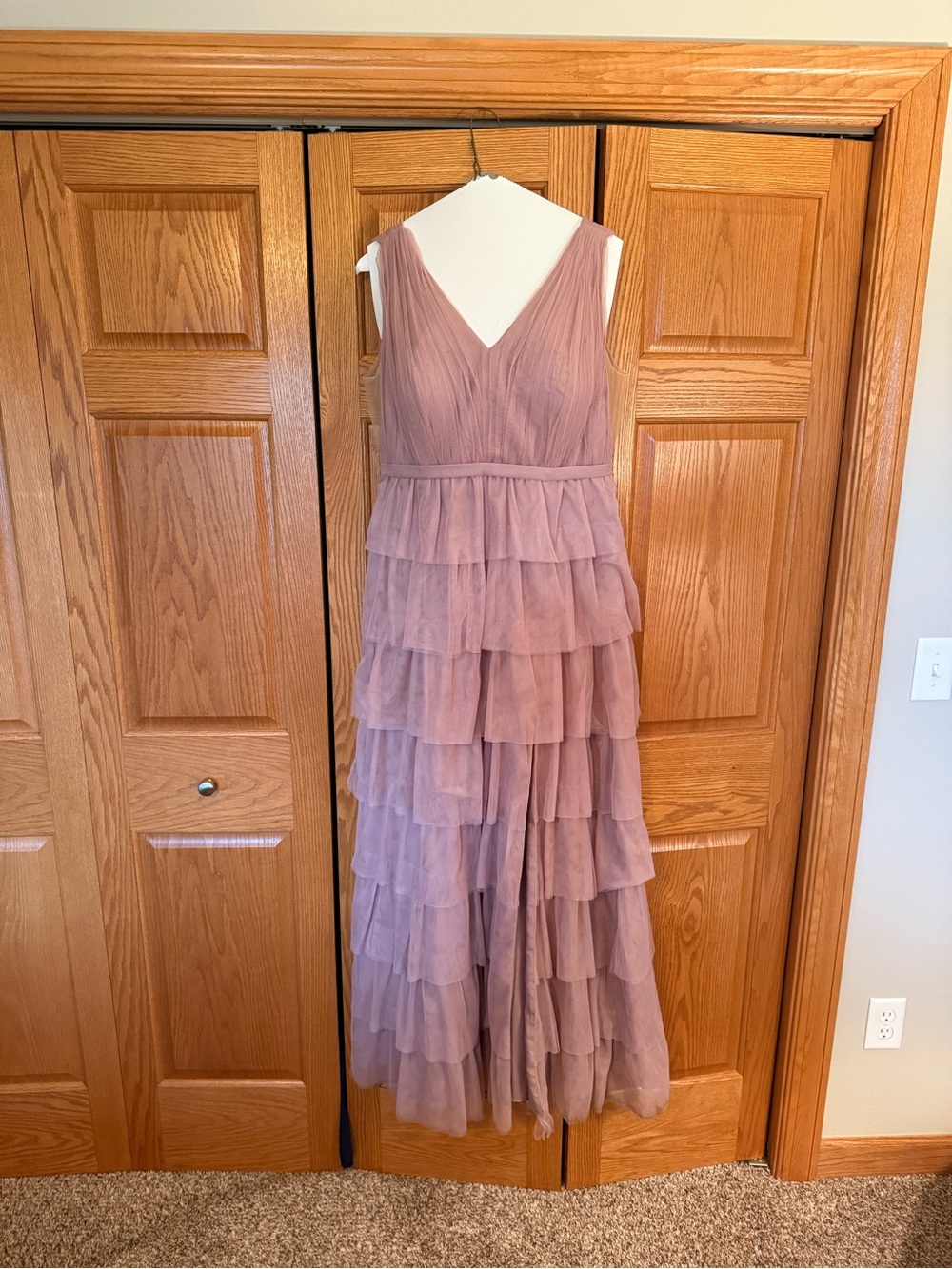 Revelry Dusty Rose Tulle Dress